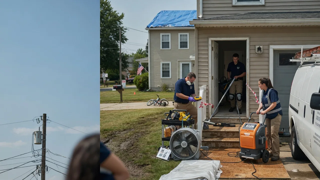 Water Damage Repair in Burgettstown, PA near me